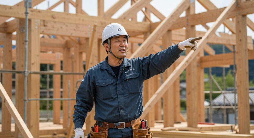 大工工事の技術者