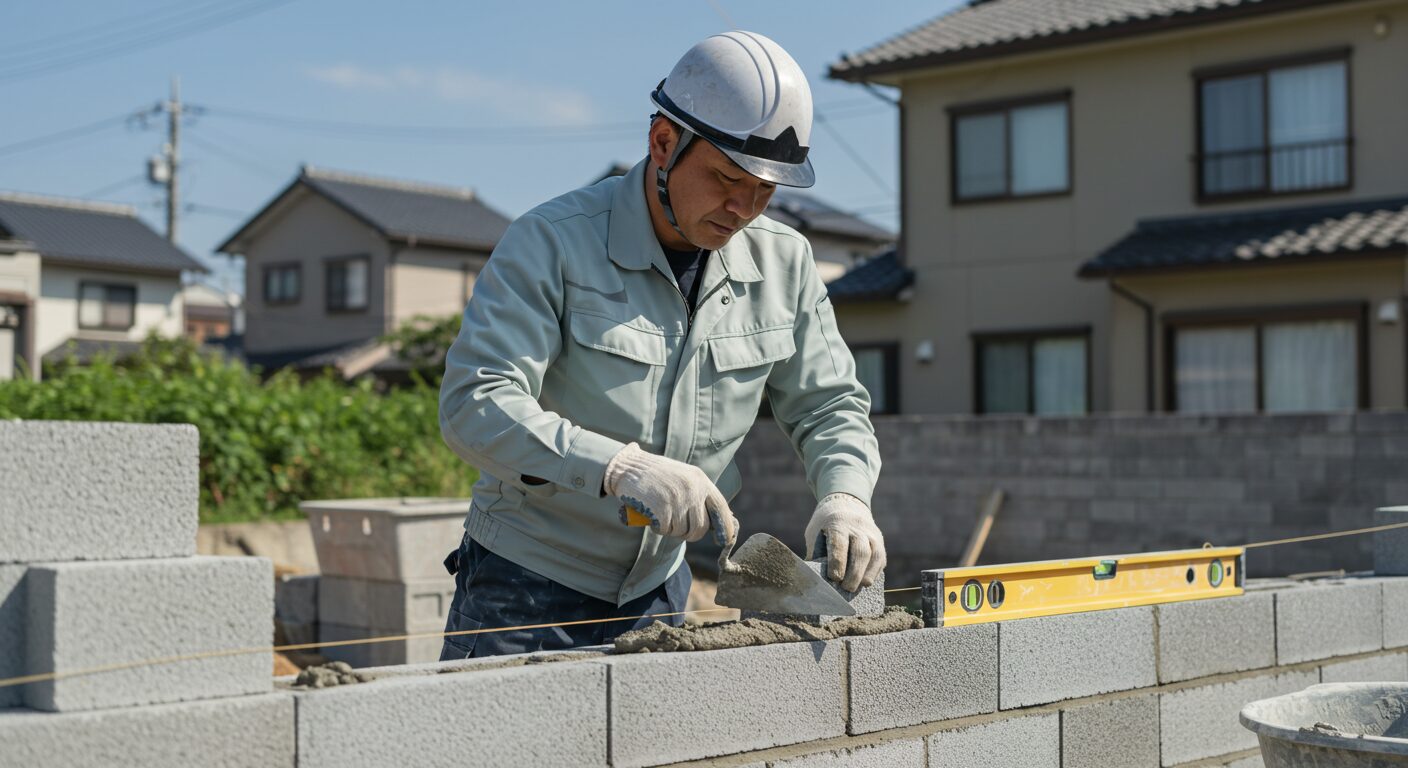 ブロック工事